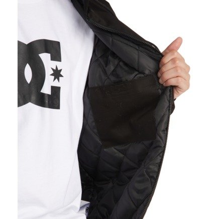ROWDY - Veste Matelassée à Capuche pour Homme DC SHOES-Rider'Z
