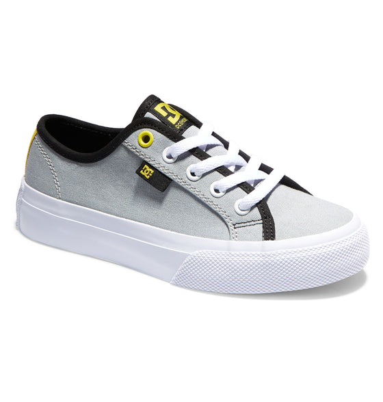 Chaussures Manual DC-Rider’z pour Garçon - Gris DC SHOES-Rider'Z